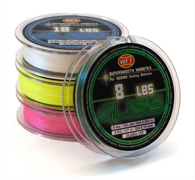 Gliss monotex Hybrid Pink braided line