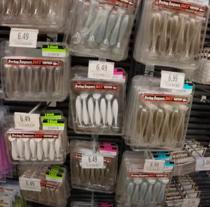 Keitech Fat Swing Impact Finesse lures at Cabela's