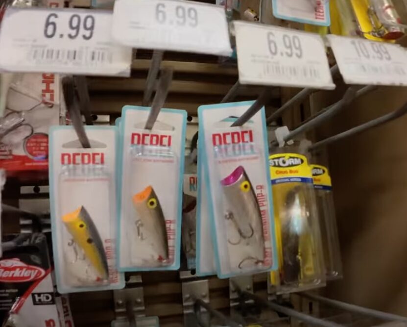 Rebel Tiny Pop-R Lures for sale at Cabela's