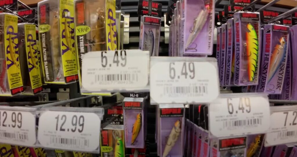 Rapala finesse lures at Cabela's near me.